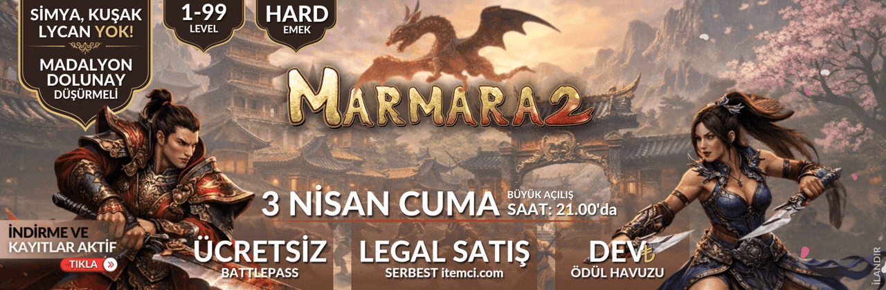 Marmara2 | 1-99 Hard Emek – 3 Nisan Cuma